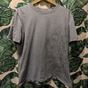 Disney Star Wars Millennium Falcon Galaxy Edge Graphic Tee Shirt